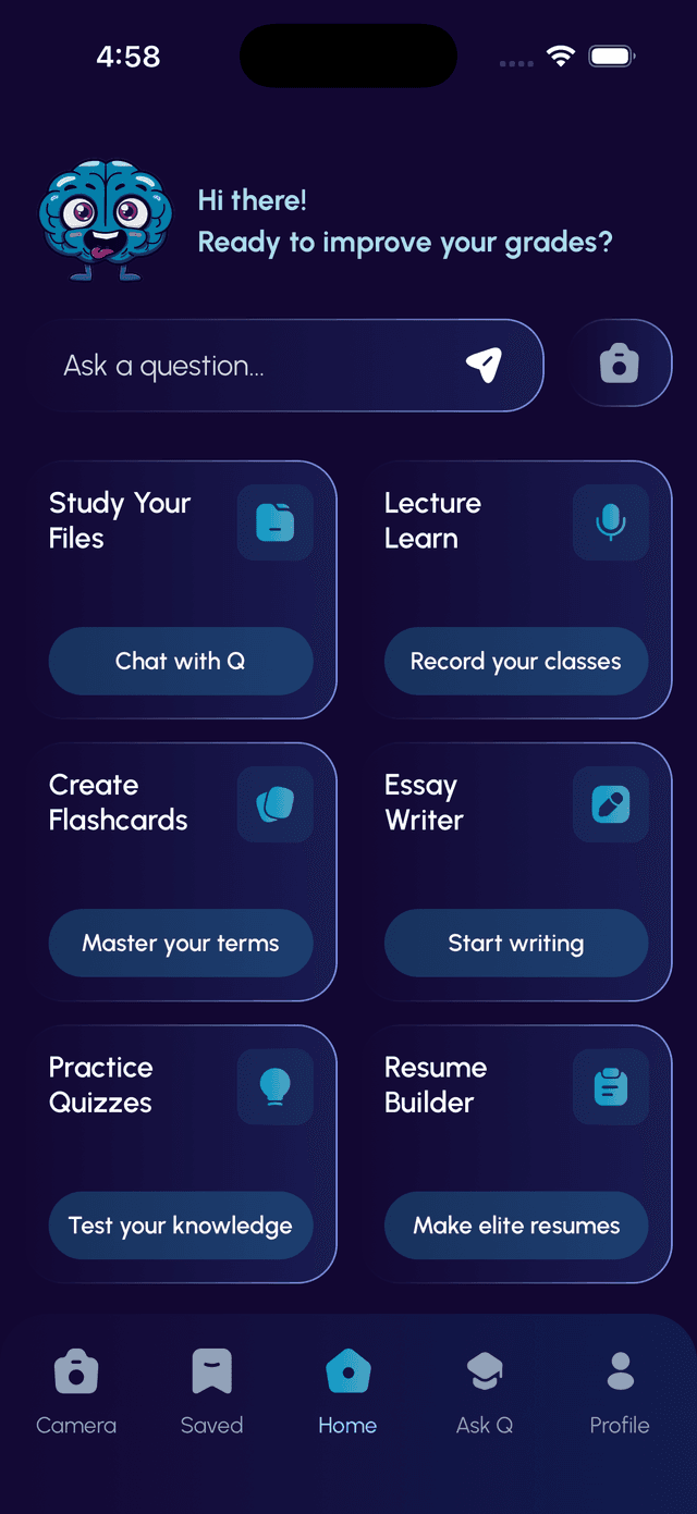 QuizMate mobile app